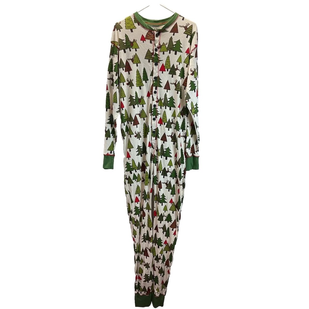 NEW Christmas  Pajamas Lazy One FlapJacks Unisex‎ Size XL unionsuit Novelty